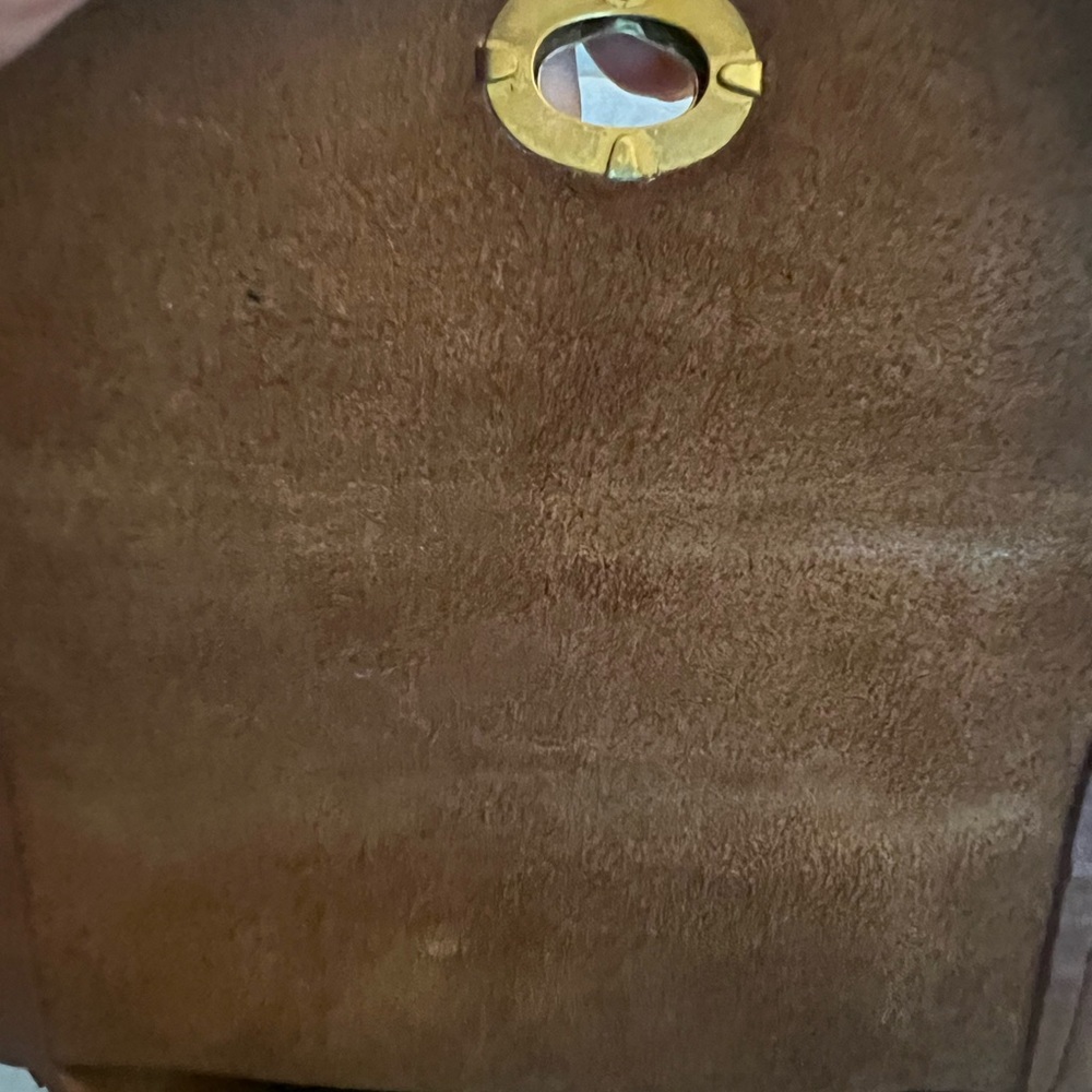 Vintage Coach Brown Leather Crossbody Bag - Picture 8 of 10